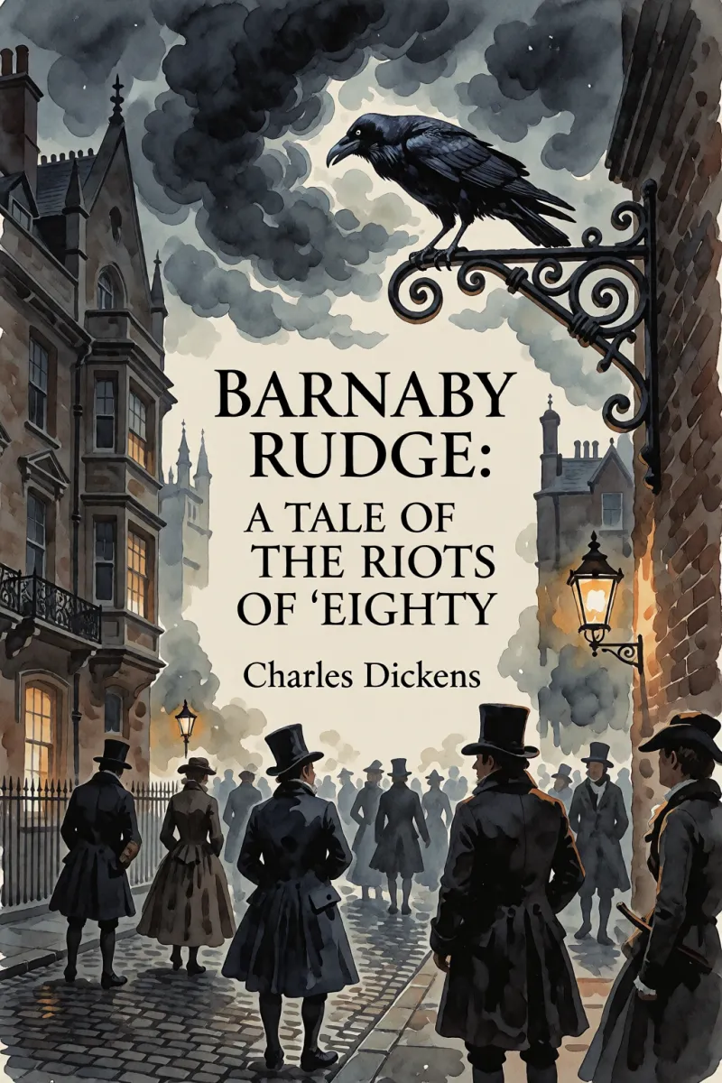 Cover of Barnaby Rudge: A Tale of the Riots of 'Eighty by Charles Dickens