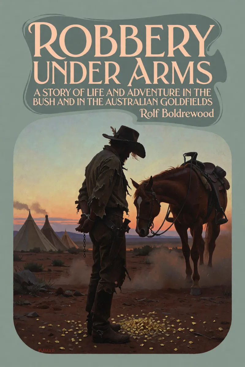 Cover of Robbery under Arms: A Story of Life and Adventure in the Bush and in the Australian Goldfields by Rolf Boldrewood