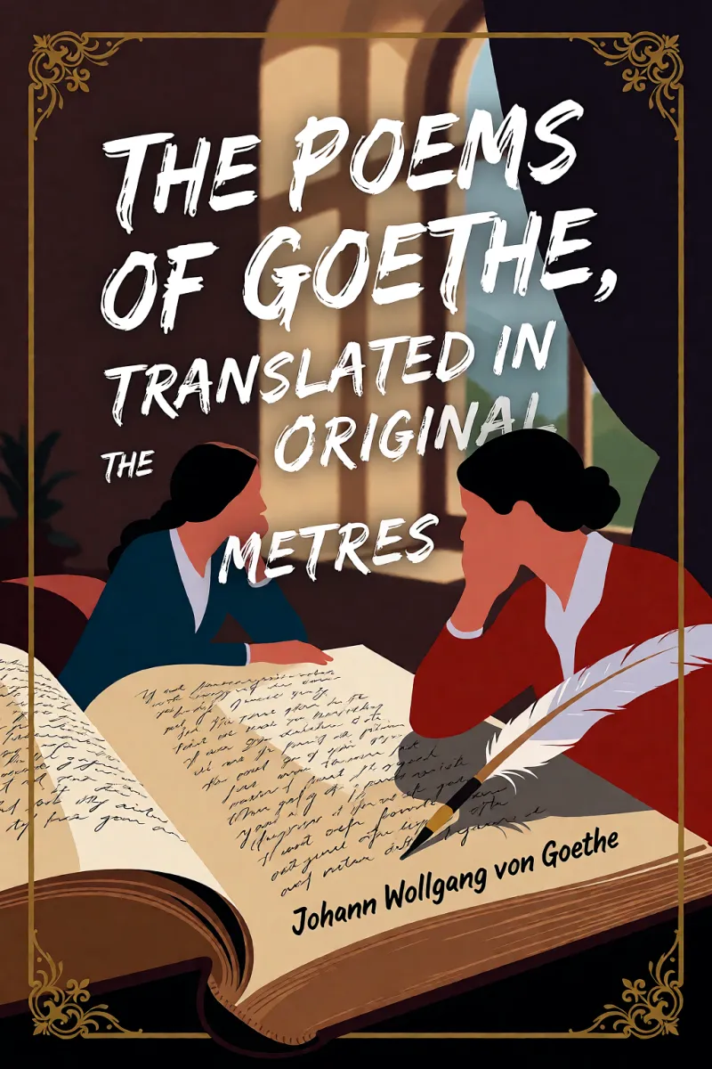 Cover of The Poems of Goethe, Translated in the Original Metres by Johann Wolfgang von Goethe
