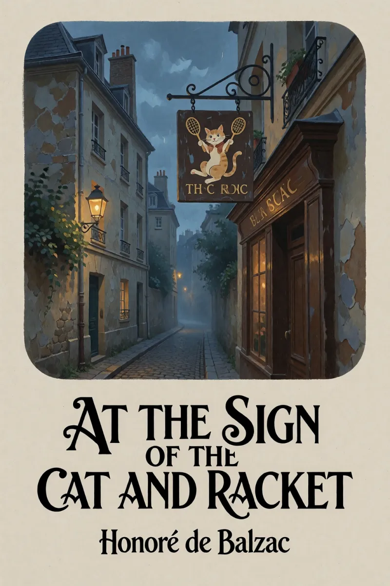 Cover of At the Sign of the Cat and Racket by Honoré de Balzac