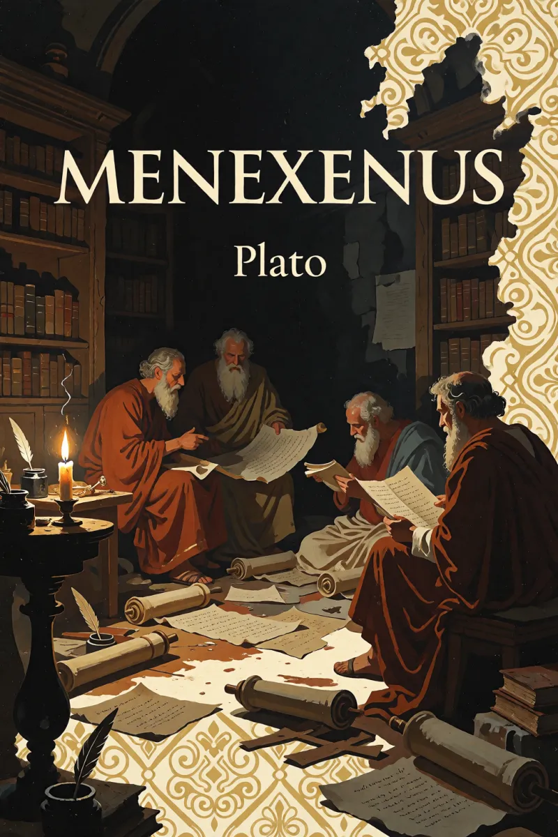 Cover of Menexenus by Plato