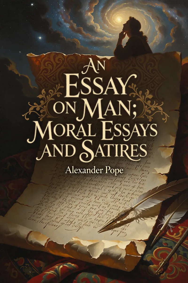 Cover of An Essay on Man; Moral Essays and Satires by Alexander Pope