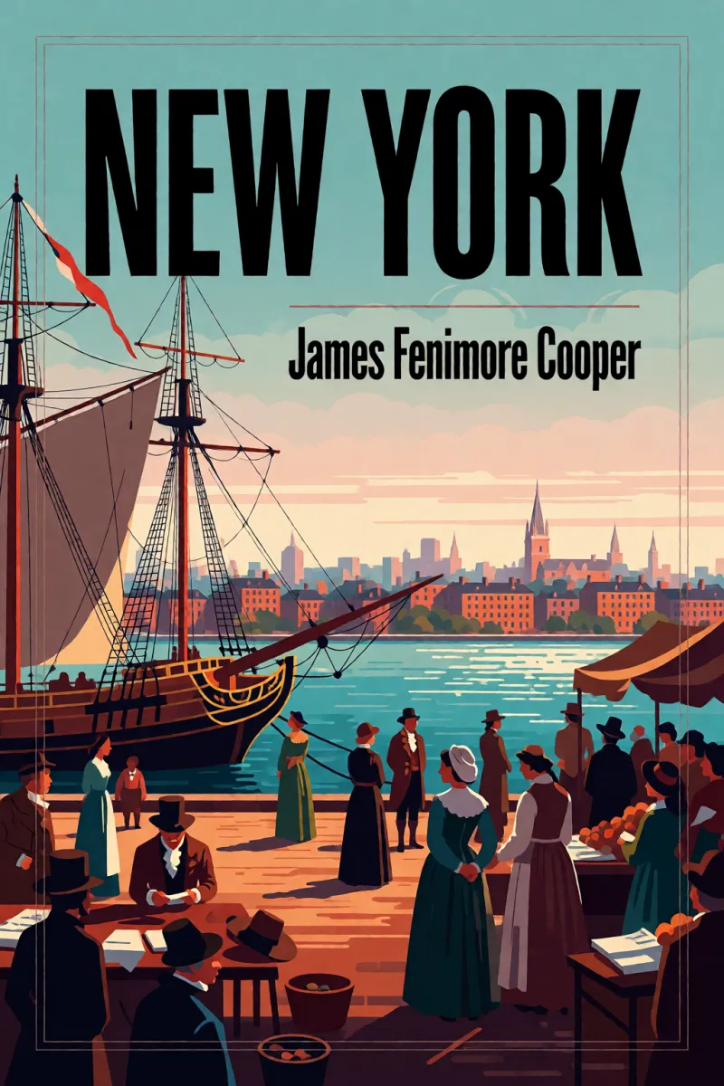Cover of New York by James Fenimore Cooper
