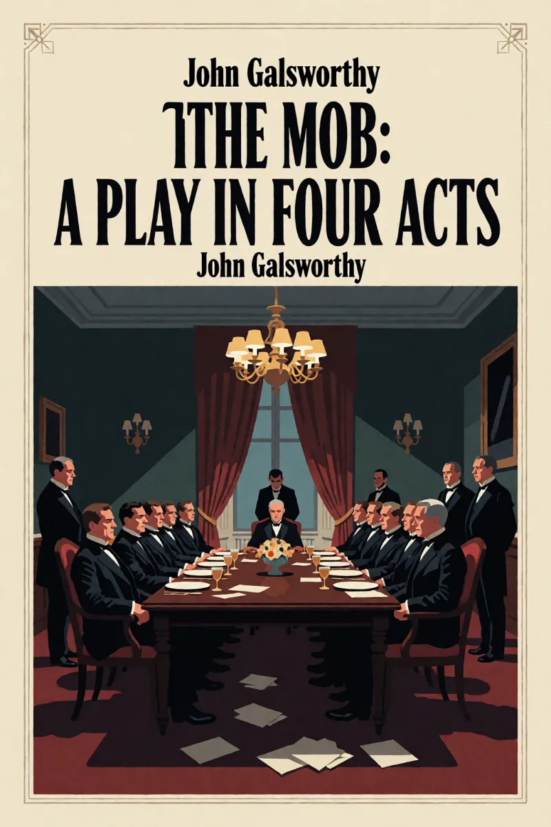 Cover of The Mob: A Play in Four Acts by John Galsworthy