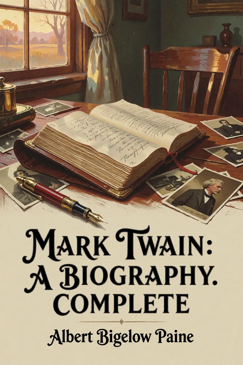 Cover of Mark Twain: A Biography. Complete by Albert Bigelow Paine