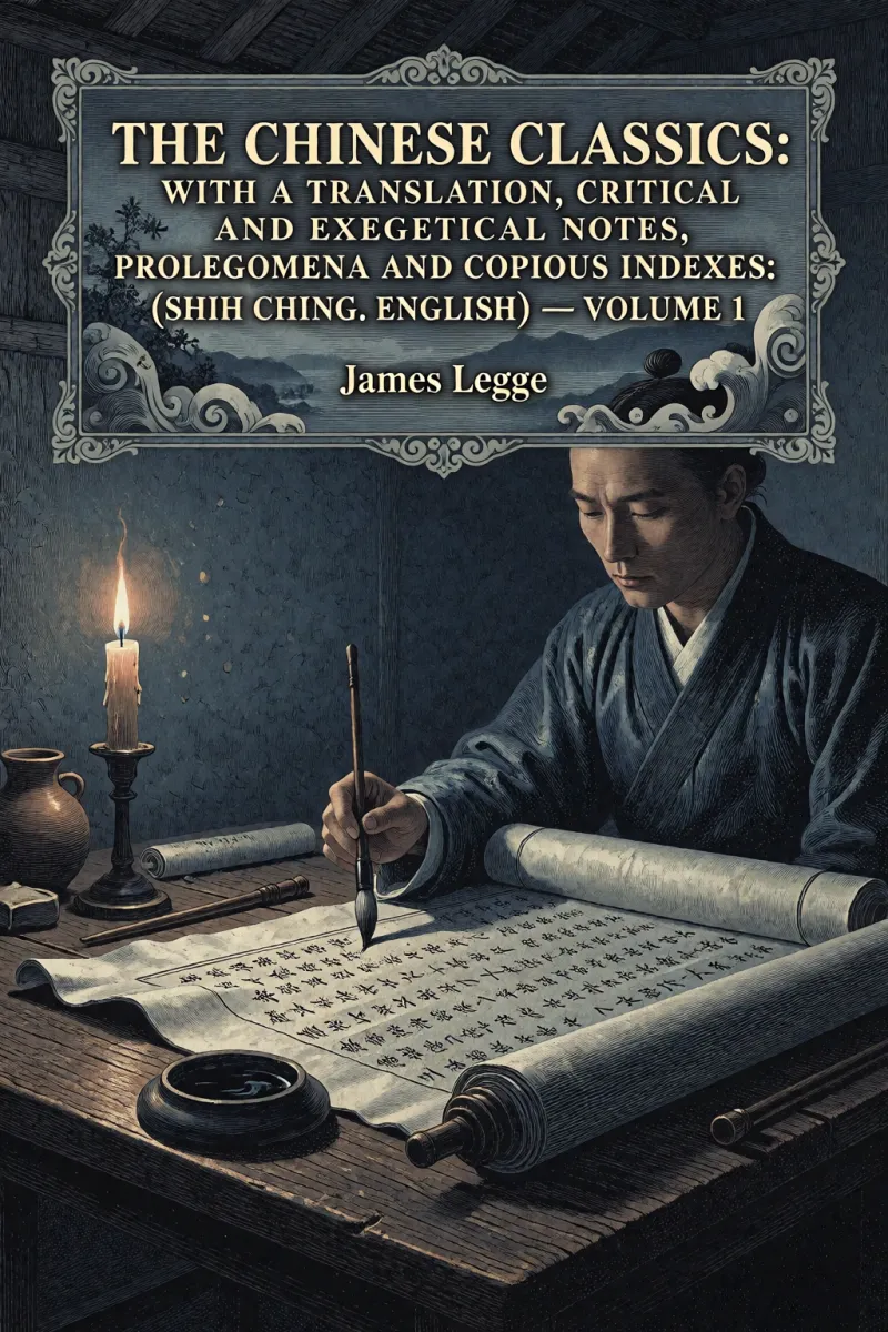 Cover of The Chinese Classics: with a translation, critical and exegetical notes, prolegomena and copious indexes: (Shih ching. English) — Volume 1 by James Legge