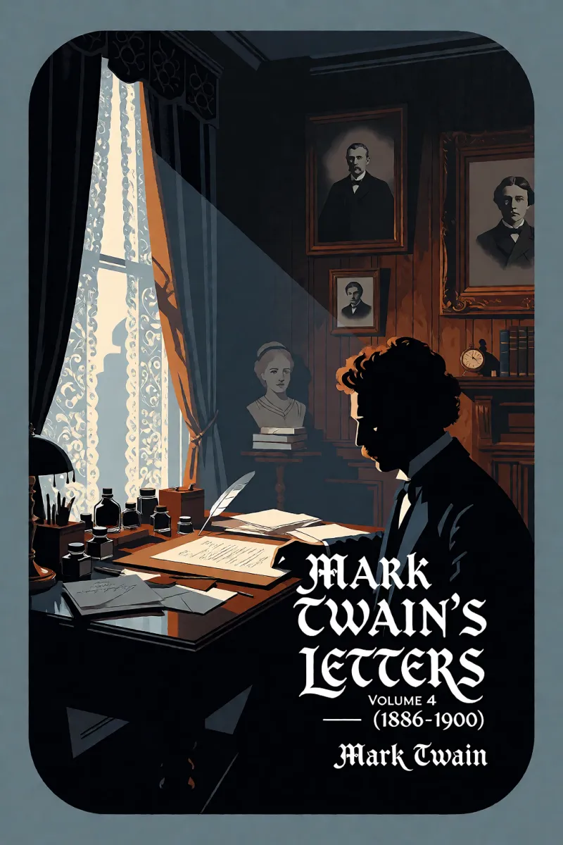 Cover of Mark Twain's Letters — Volume 4 (1886-1900) by Mark Twain