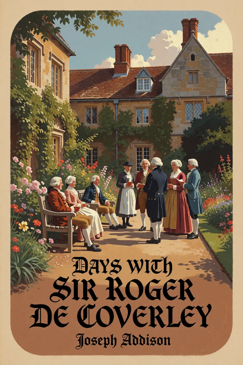 Cover of Days with Sir Roger De Coverley by Joseph Addison