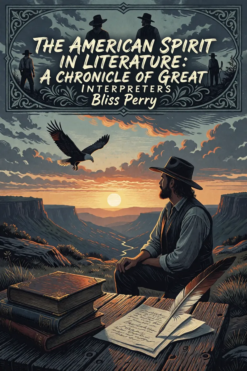 Cover of The American Spirit in Literature: A Chronicle of Great Interpreters by Bliss Perry