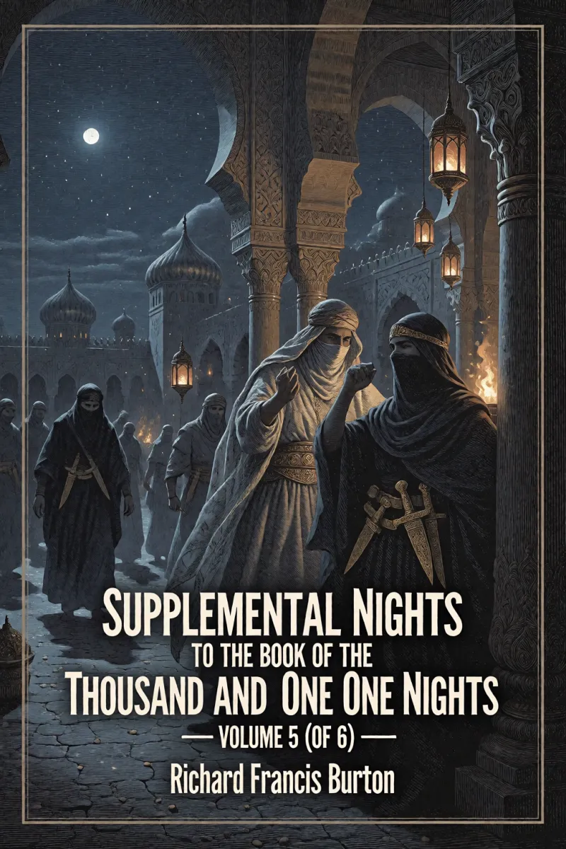 Cover of Supplemental Nights to the Book of the Thousand and One Nights — Volume 5 (of 6) by Richard Francis Burton