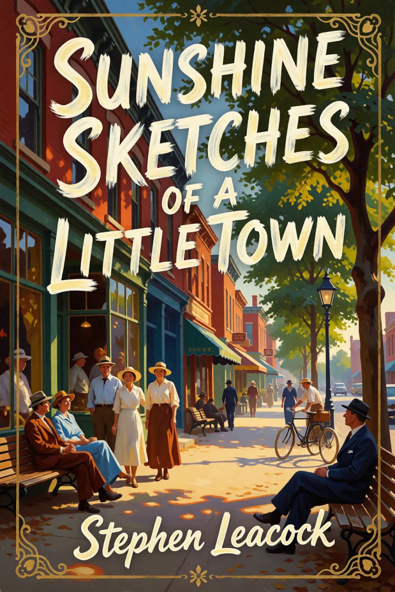 Cover of Sunshine Sketches of a Little Town by Stephen Leacock