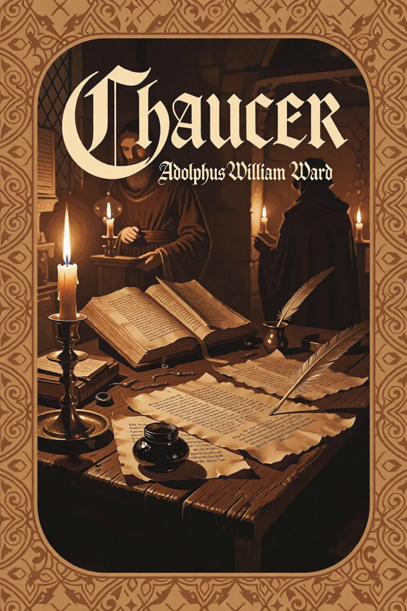 Cover of Chaucer by Adolphus William Ward