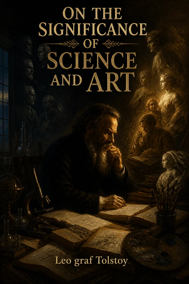 Cover of On the Significance of Science and Art by Leo graf Tolstoy