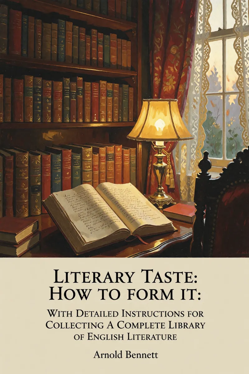 Cover of Literary Taste: How to Form It: With Detailed Instructions for Collecting a Complete Library of English Literature by Arnold Bennett