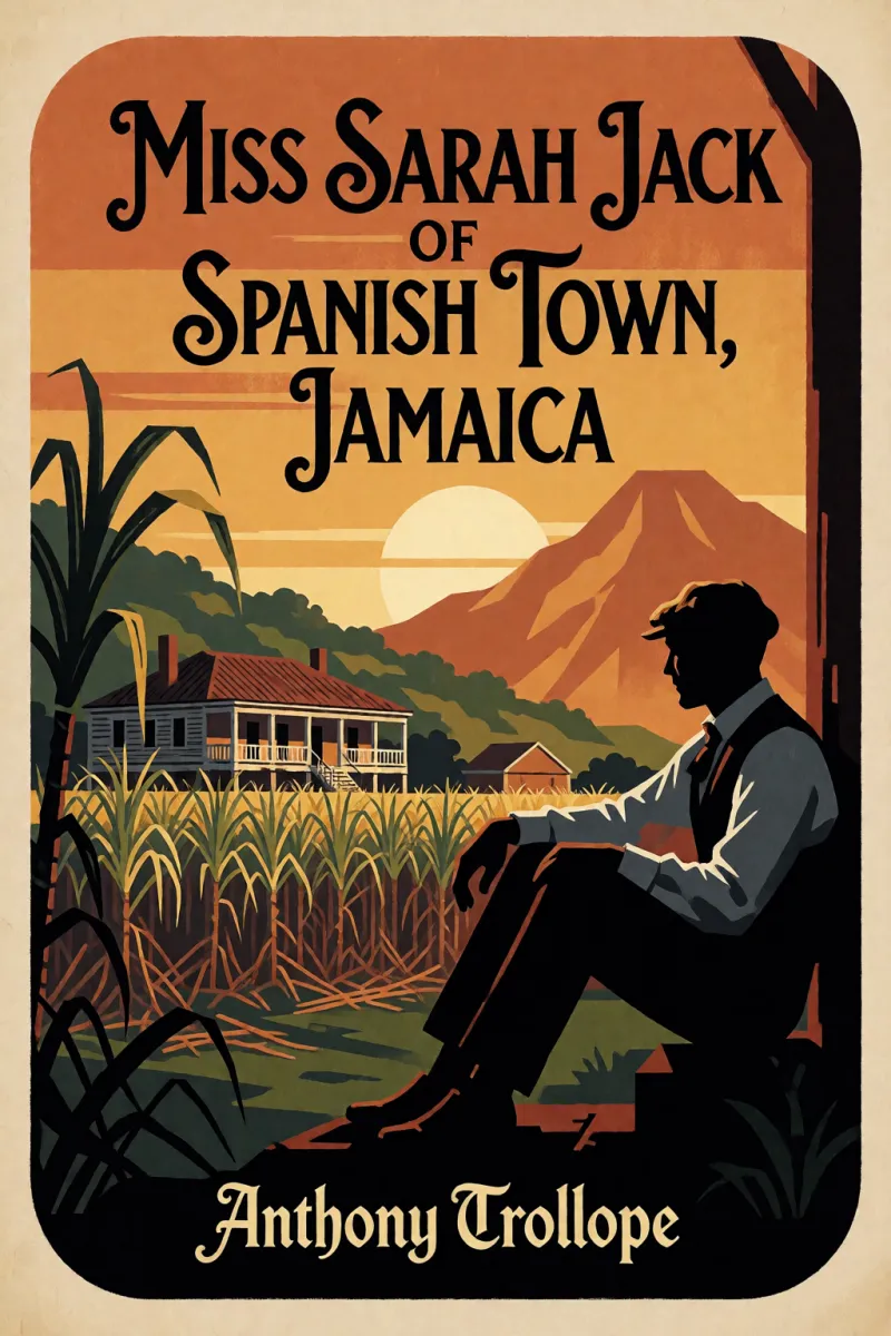 Cover of Miss Sarah Jack of Spanish Town, Jamaica by Anthony Trollope