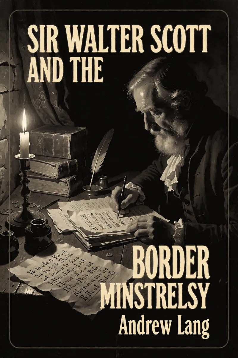 Cover of Sir Walter Scott and the Border Minstrelsy by Andrew Lang
