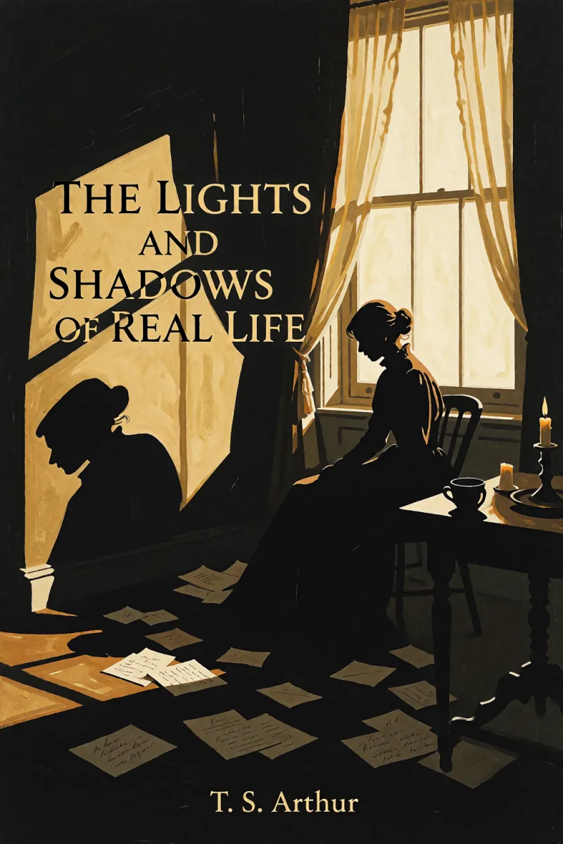 Cover of The Lights and Shadows of Real Life by T. S. Arthur