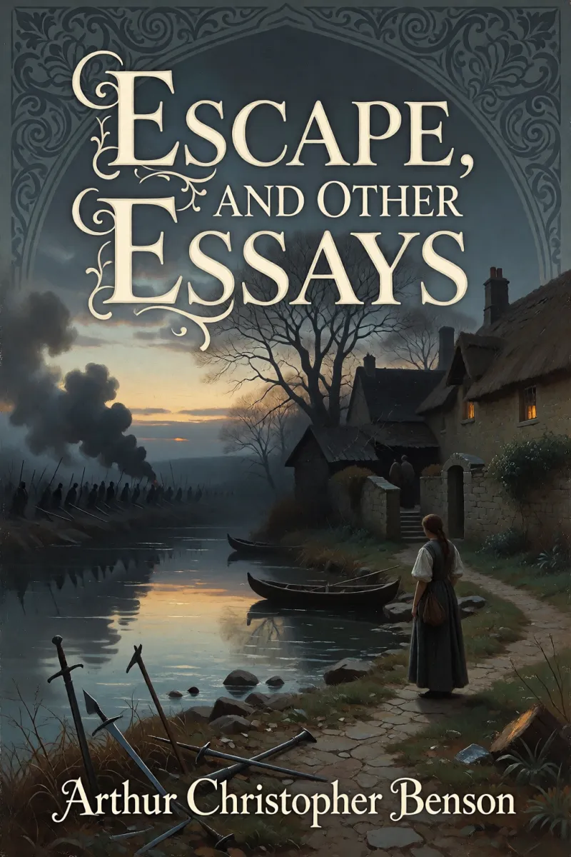 Cover of Escape, and Other Essays by Arthur Christopher Benson