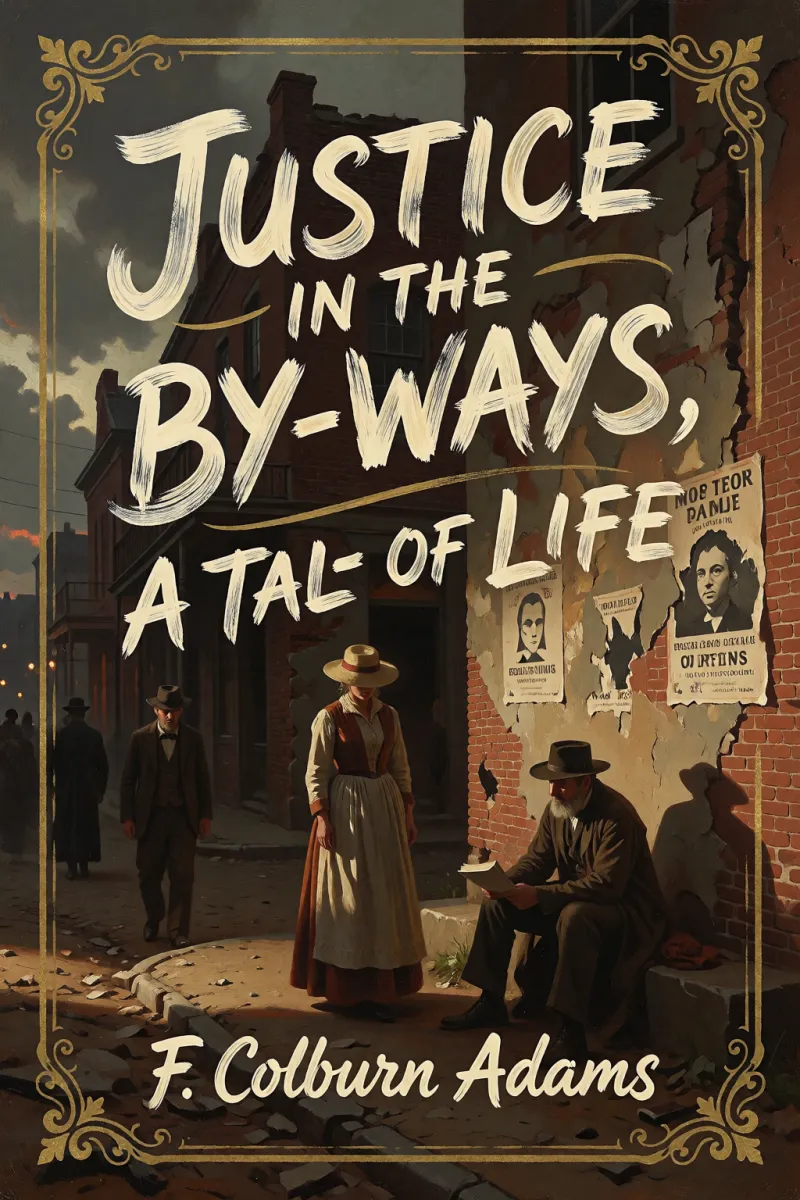 Cover of Justice in the By-Ways, a Tale of Life by F. Colburn Adams