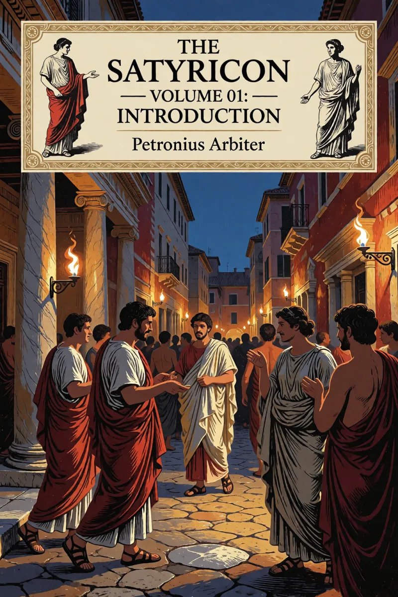 Cover of The Satyricon — Volume 01: Introduction by Petronius Arbiter