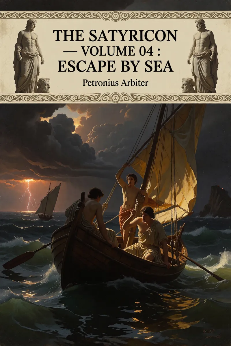 Cover of The Satyricon — Volume 04 : Escape by Sea by Petronius Arbiter