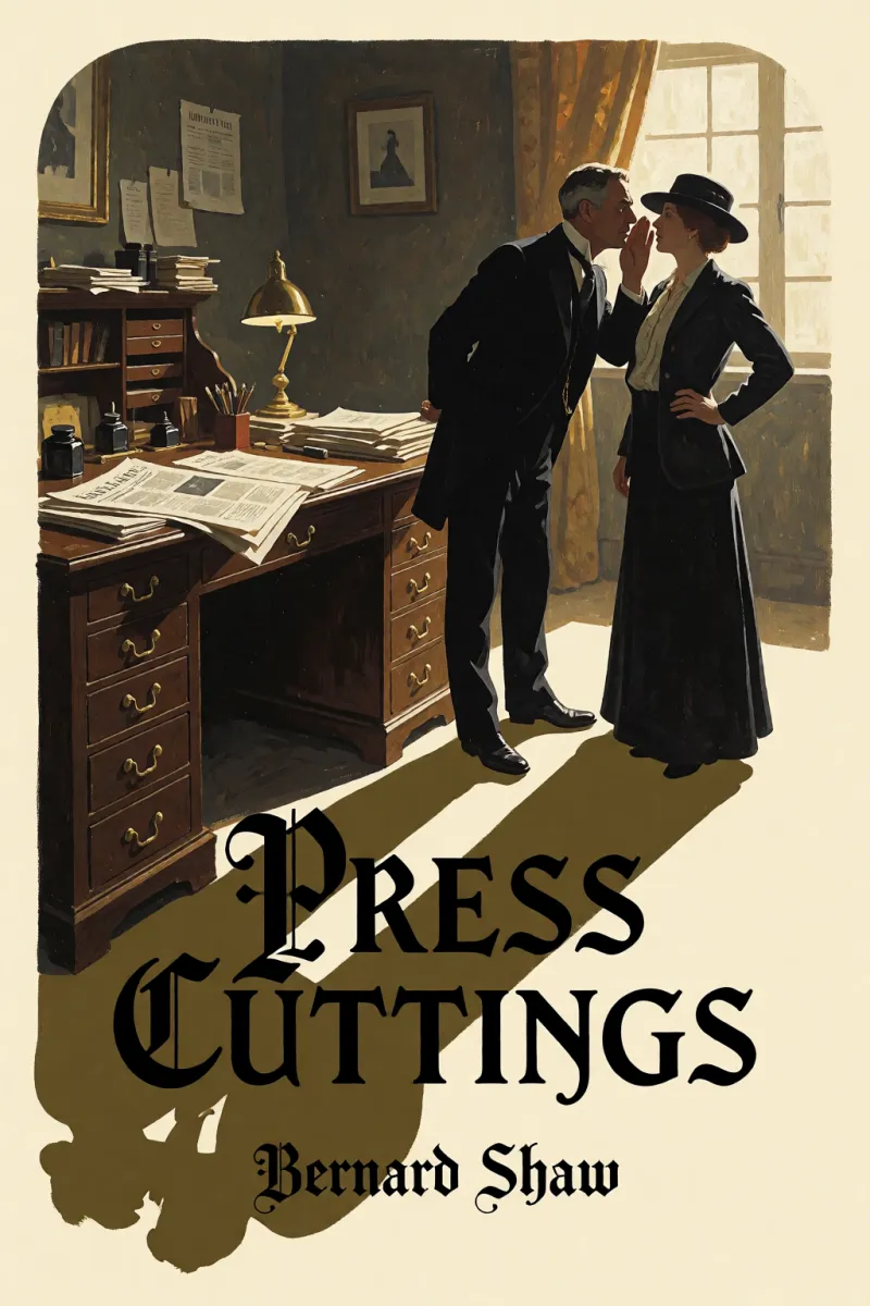 Cover of Press Cuttings by Bernard Shaw
