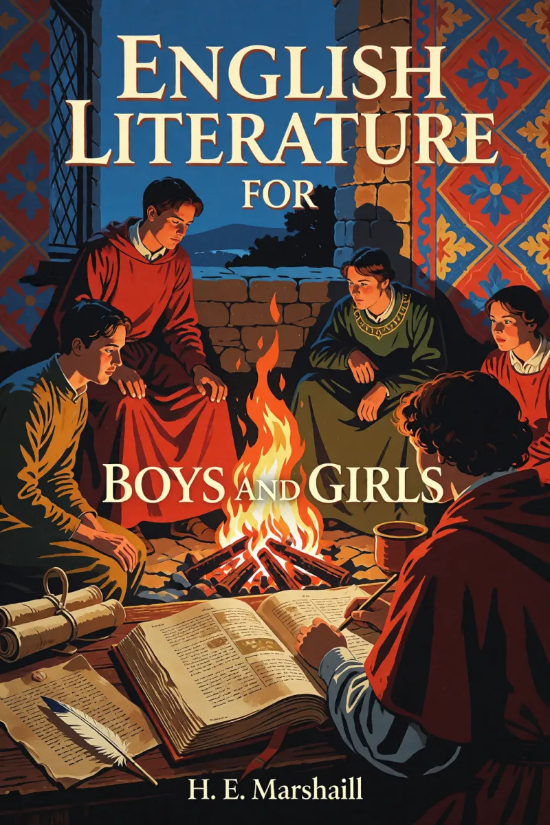 Cover of English Literature for Boys and Girls by H. E. Marshall