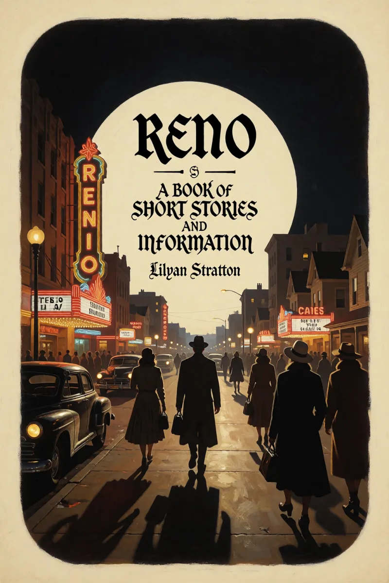 Cover of Reno — a Book of Short Stories and Information by Lilyan Stratton