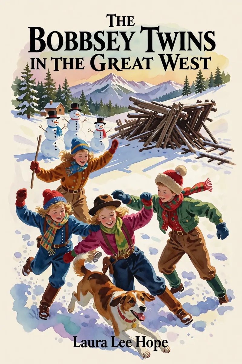 Cover of The Bobbsey Twins in the Great West by Laura Lee Hope