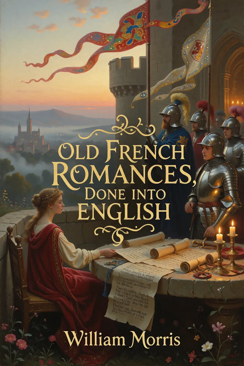Cover of Old French Romances, Done into English by William Morris