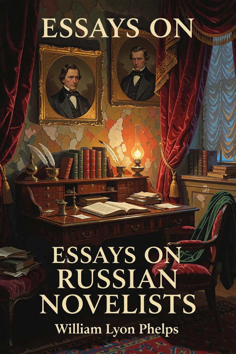 Cover of Essays on Russian Novelists by William Lyon Phelps