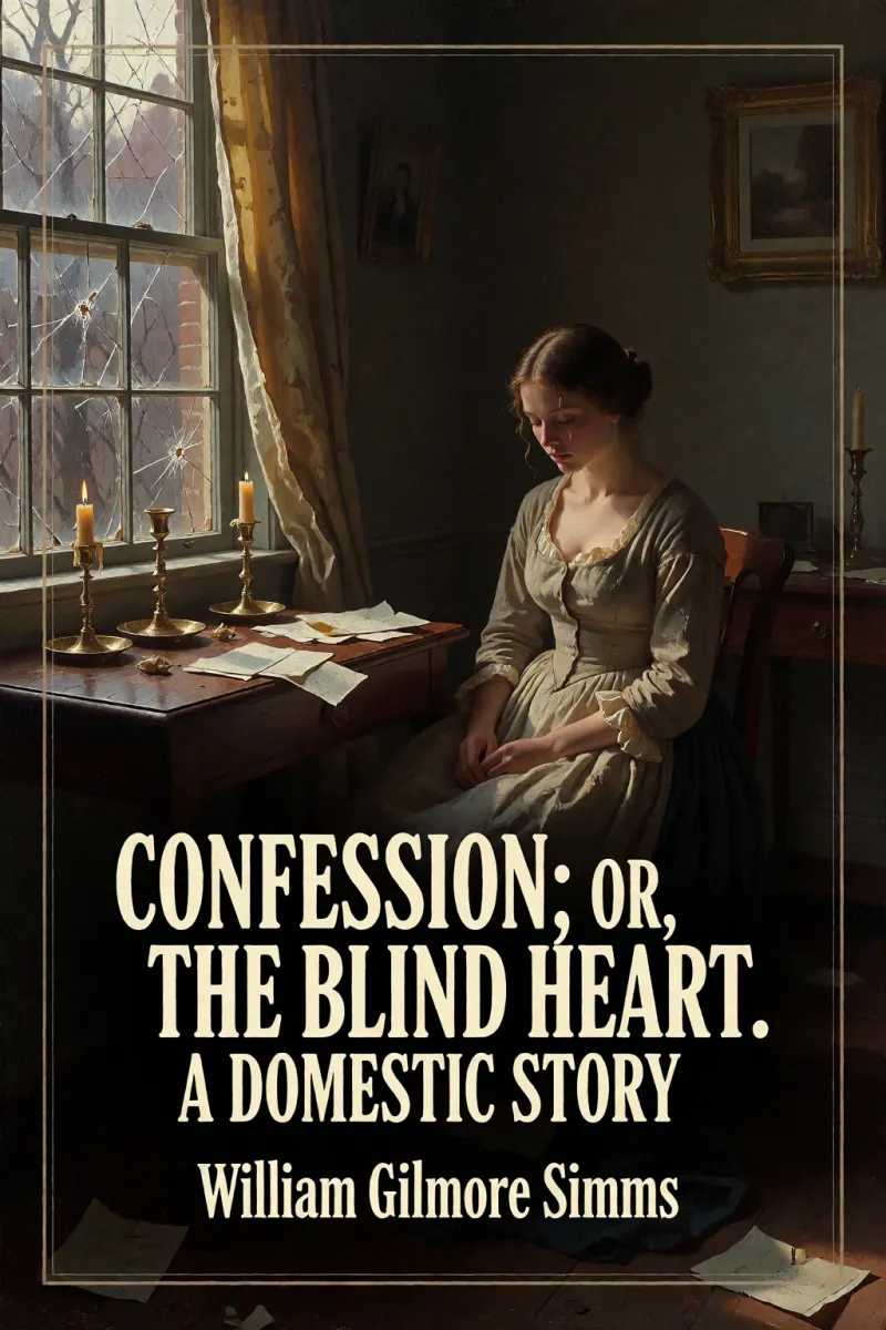 Cover of Confession; Or, The Blind Heart. A Domestic Story by William Gilmore Simms