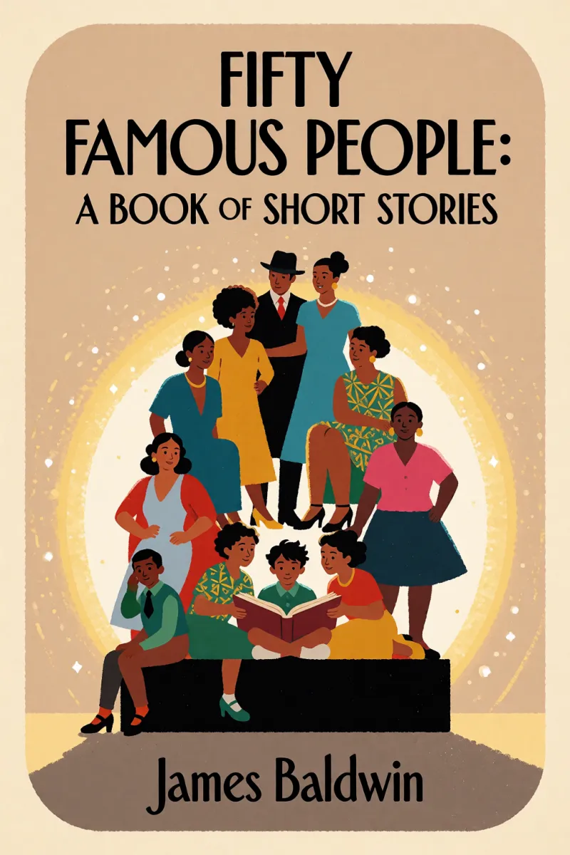Cover of Fifty Famous People: A Book of Short Stories by James Baldwin