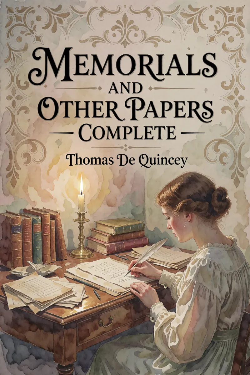 Cover of Memorials and Other Papers — Complete by Thomas De Quincey