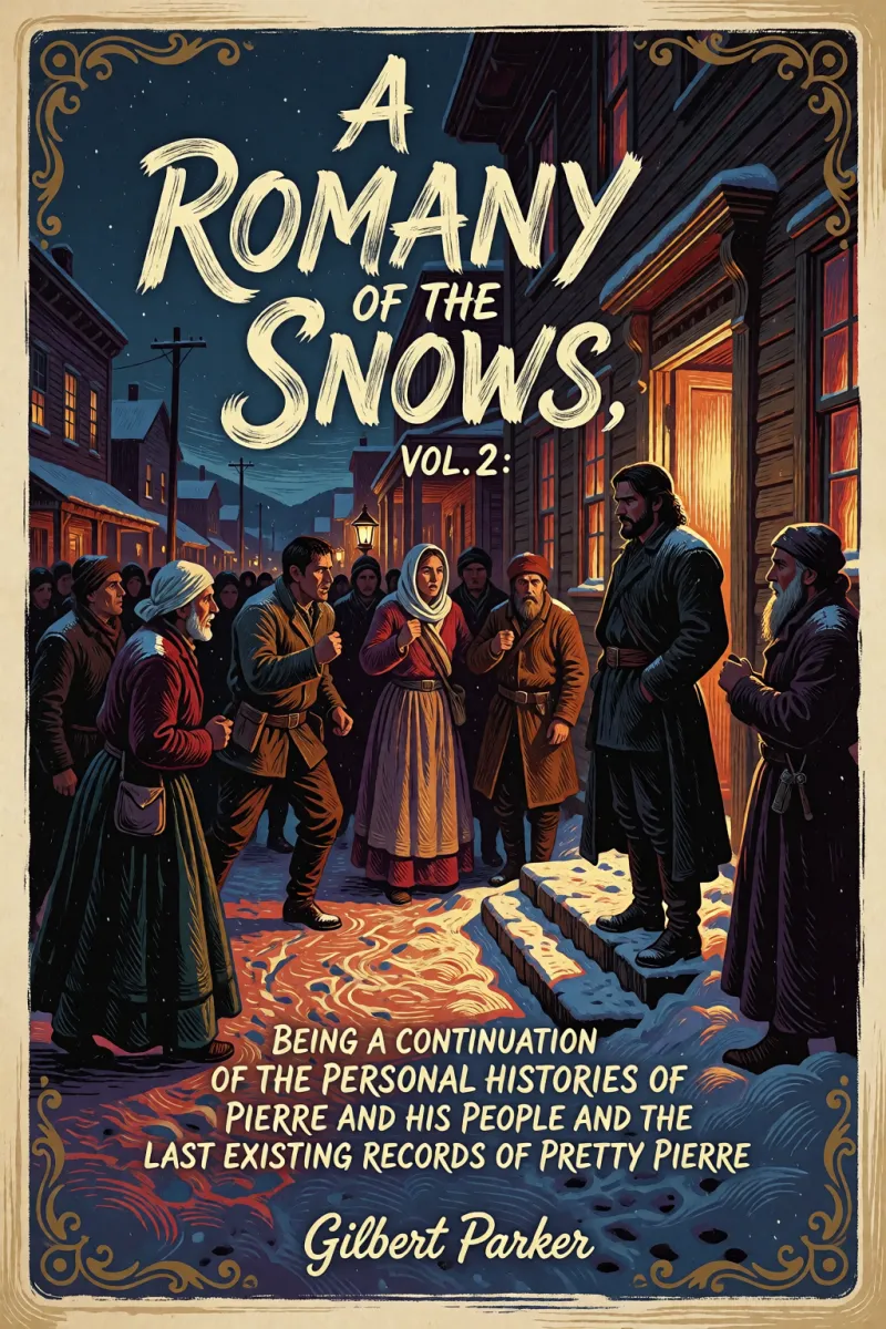 Cover of A Romany of the Snows, vol. 2: Being a Continuation of the Personal Histories of "Pierre and His People" and the Last Existing Records of Pretty Pierre by Gilbert Parker