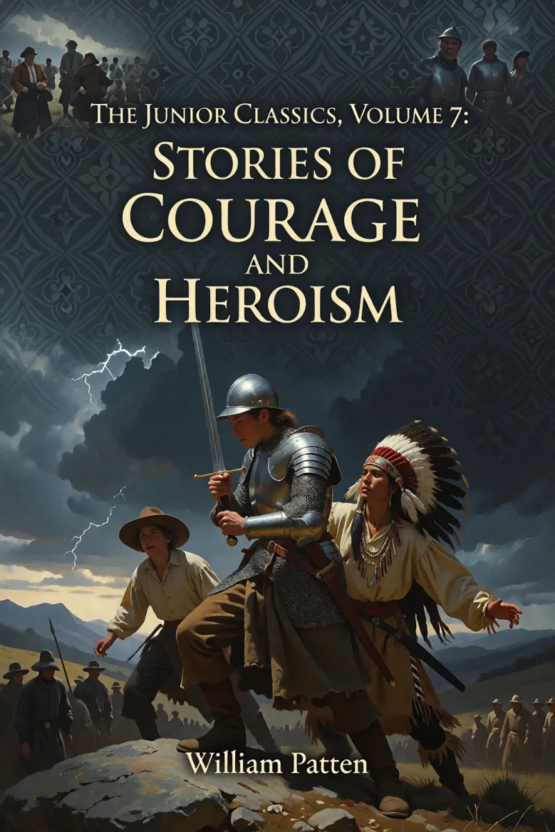 Cover of The Junior Classics, Volume 7: Stories of Courage and Heroism by William Patten