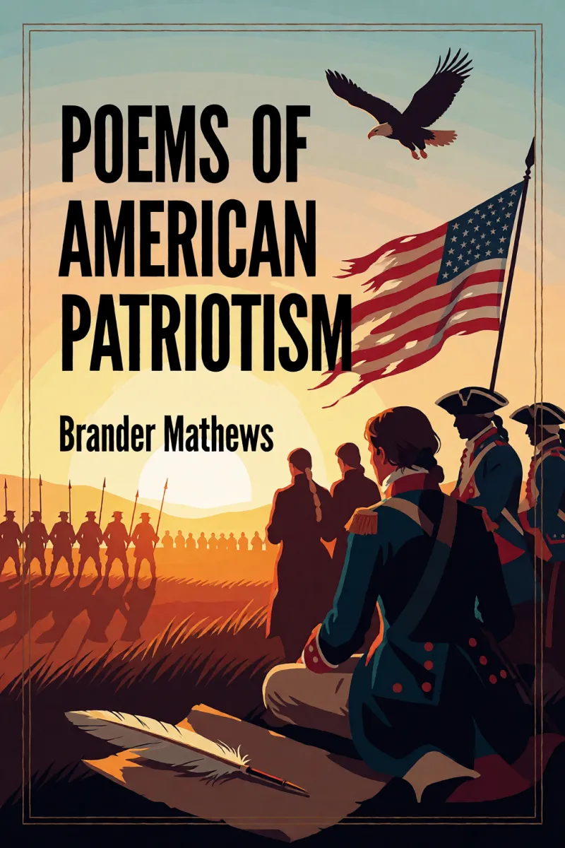 Cover of Poems of American Patriotism by Brander Matthews
