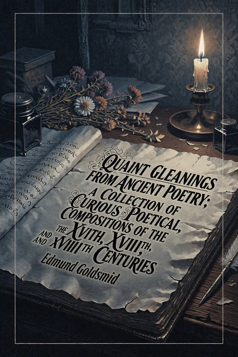 Cover of Quaint Gleanings from Ancient Poetry: A Collection of Curious Poetical Compositions of the XVIth, XVIIth, and XVIIIth Centuries by Edmund Goldsmid