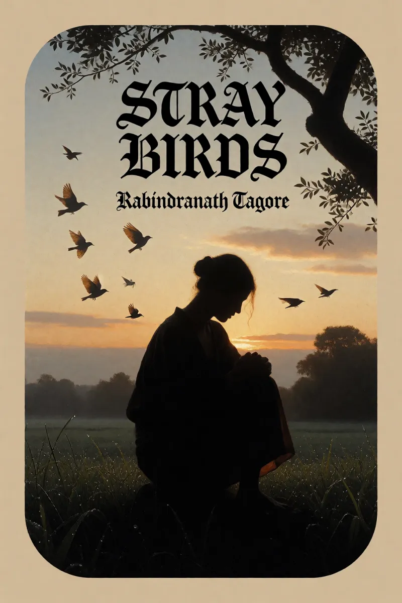 Cover of Stray Birds by Rabindranath Tagore