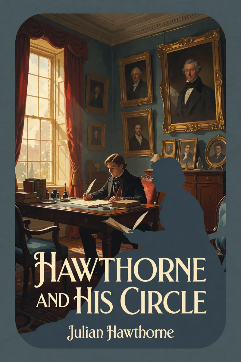 Cover of Hawthorne and His Circle by Julian Hawthorne