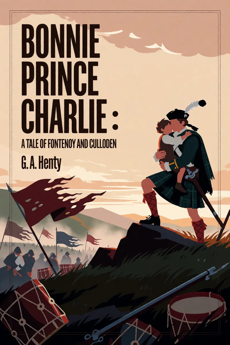 Cover of Bonnie Prince Charlie : a Tale of Fontenoy and Culloden by G. A. Henty