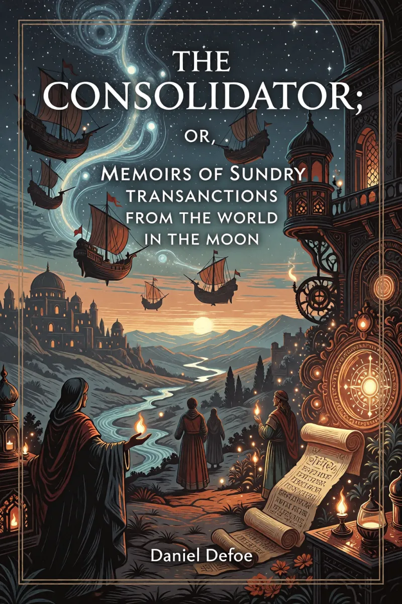 Cover of The Consolidator; or, Memoirs of Sundry Transactions from the World in the Moon by Daniel Defoe