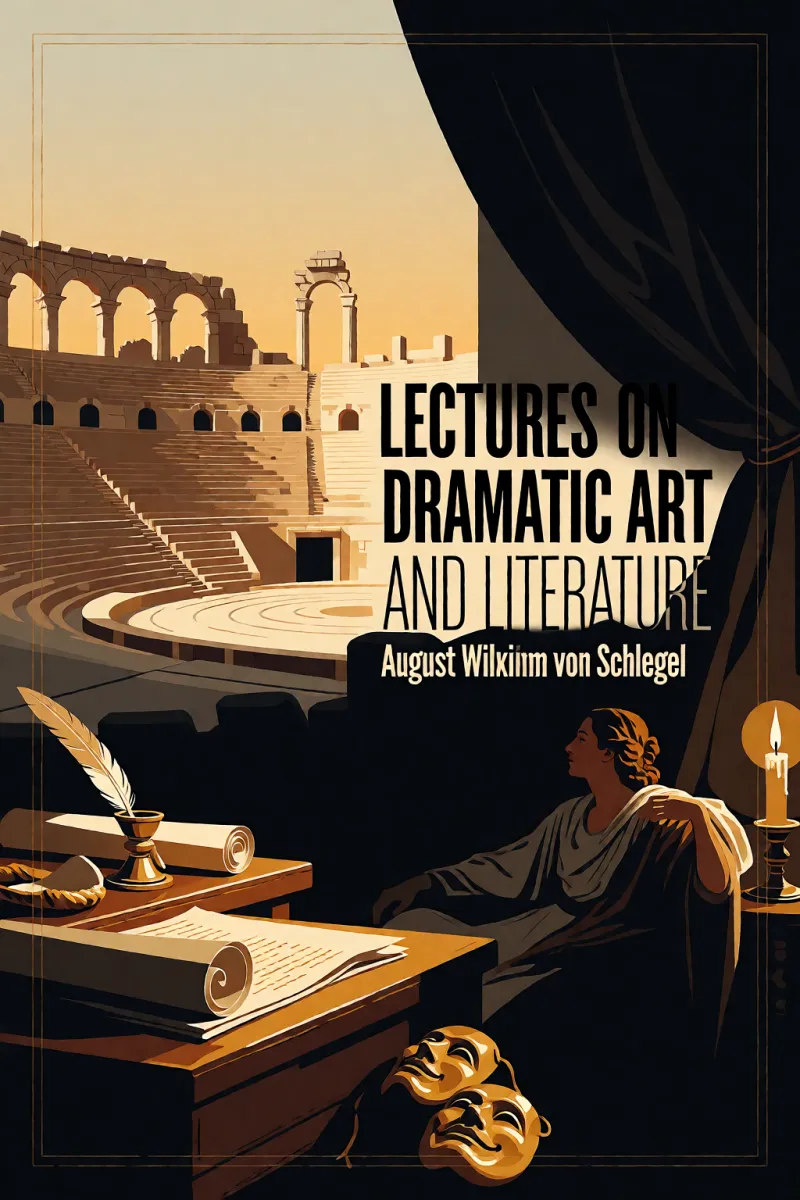 Cover of Lectures on Dramatic Art and Literature by August Wilhelm von Schlegel