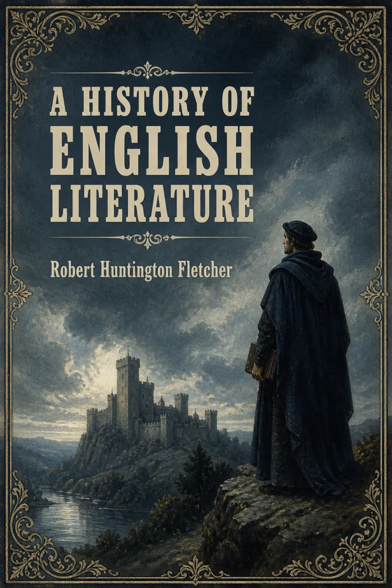 Cover of A History of English Literature by Robert Huntington Fletcher