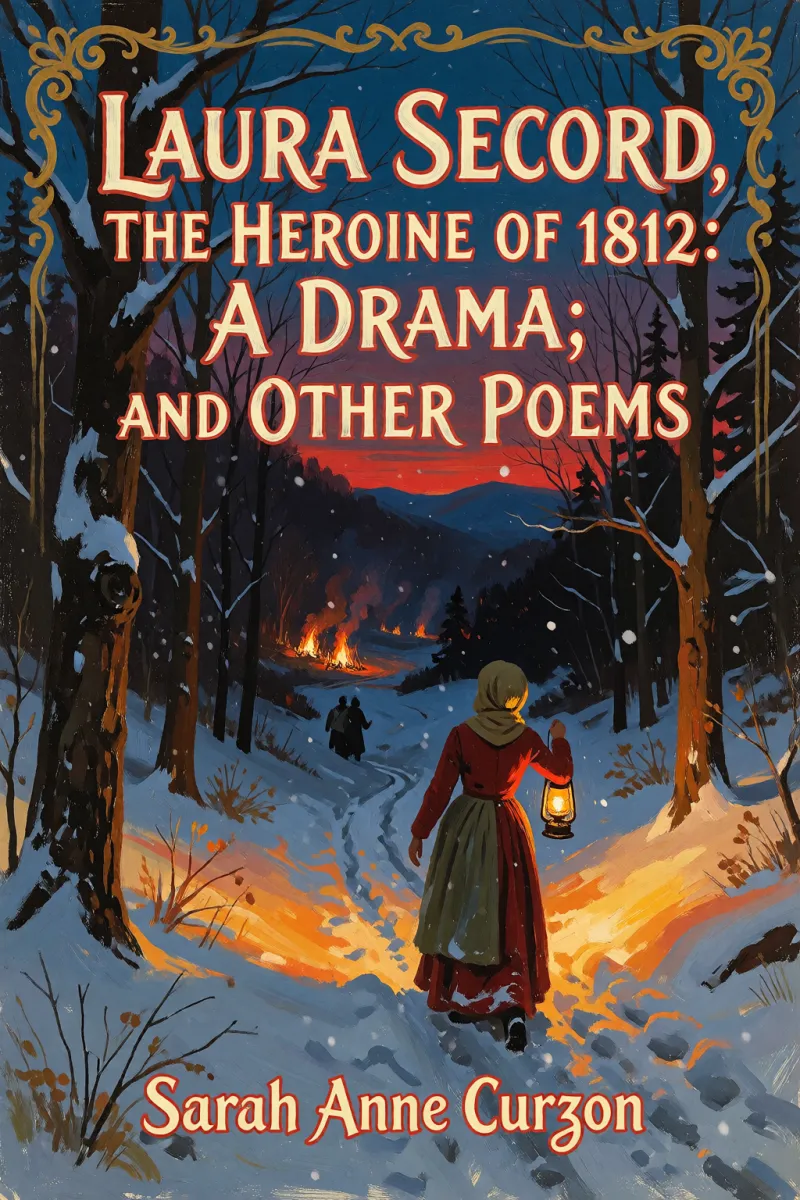 Cover of Laura Secord, the heroine of 1812: A Drama; and Other Poems by Sarah Anne Curzon