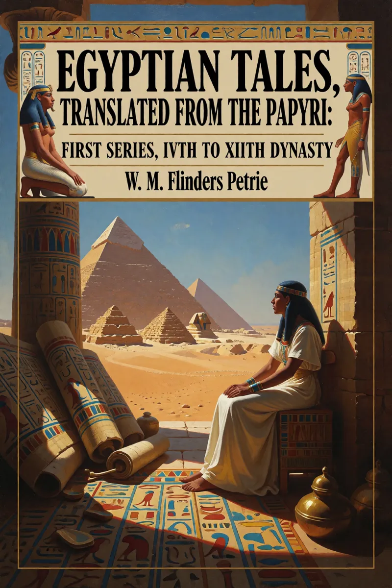 Cover of Egyptian Tales, Translated from the Papyri: First series, IVth to XIIth dynasty by W. M. Flinders Petrie