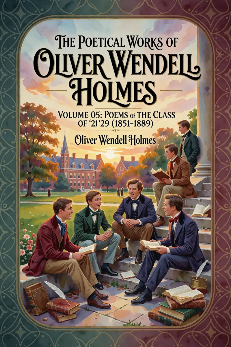 Cover of The Poetical Works of Oliver Wendell Holmes — Volume 05: Poems of the Class of '29 (1851-1889) by Oliver Wendell Holmes