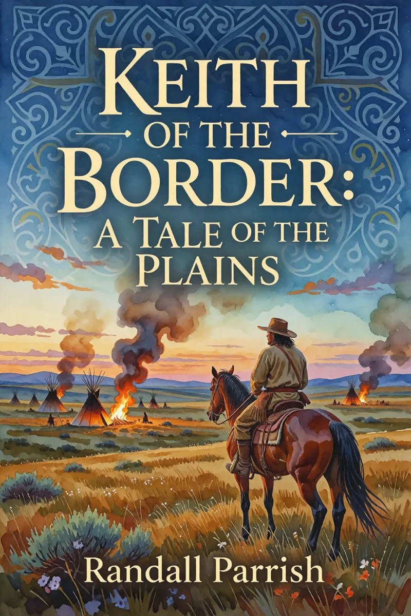 Cover of Keith of the Border: A Tale of the Plains by Randall Parrish