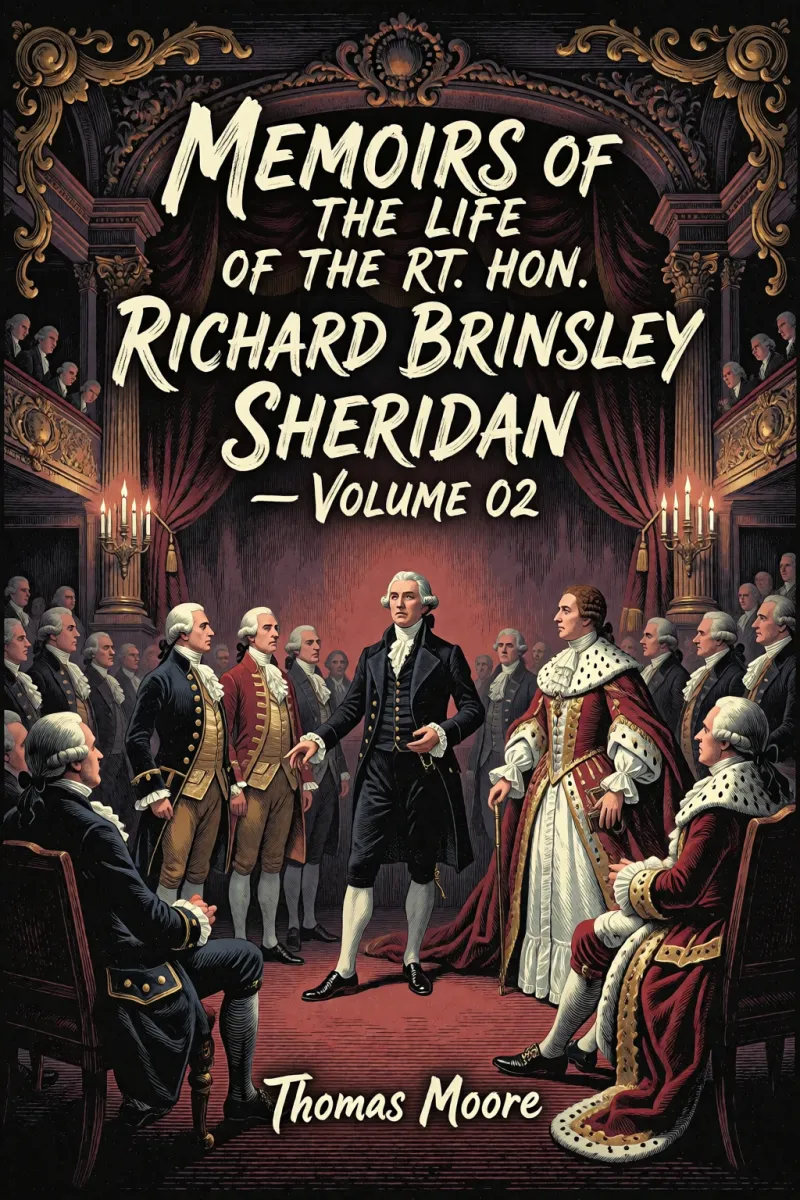 Cover of Memoirs of the Life of the Rt. Hon. Richard Brinsley Sheridan — Volume 02 by Thomas Moore