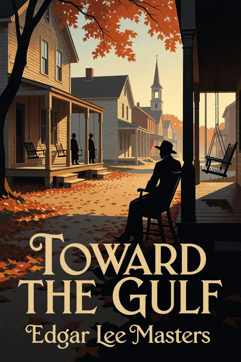 Cover of Toward the Gulf by Edgar Lee Masters